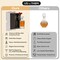 Makerflo Customizable Decanter with Airtight Stopper 25 oz | Liquor Decanter Bottle for Wine, Scotch, Bar, Ideal for DIY Personalization - Laser Engraving, UV DTF, Vinyl, Epoxy, Individually Wrapped